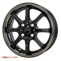 ホットスタッフ ジースピード P-08 4.5-14 ブラックブロンズクリア BK/BR