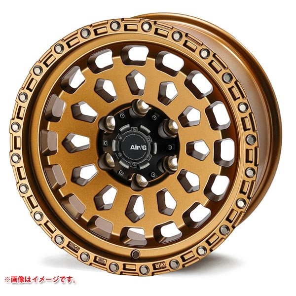 4x4エンジニアリング エアージー ヴァルカン 8.5-18 マットブロンズ MBR