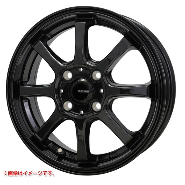 ホットスタッフ ジースピード G-08 4.0-12 メタリックブラック