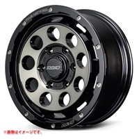 レイズ デイトナ D9 6.5-16 ブラックディスククリアスモーク BEL