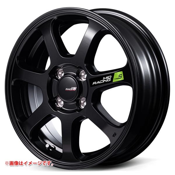 マルカサービス MID レーシング R07 タイプS 5.0-15 セミグロスブラック