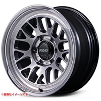 レイズ ホムラ 2x9L-RA 7.0-18 グレイスシルバーリムDMC QAJ