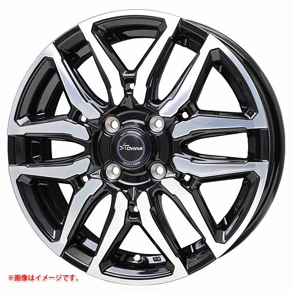 ホットスタッフ クロノス CH-114 6.0-16 ブラックポリッシュ BK/P