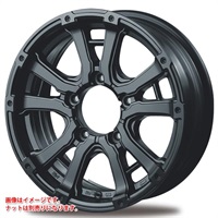 インターミラノ マッドバーン XR-600S 5.5-15 フラットブラック FBK