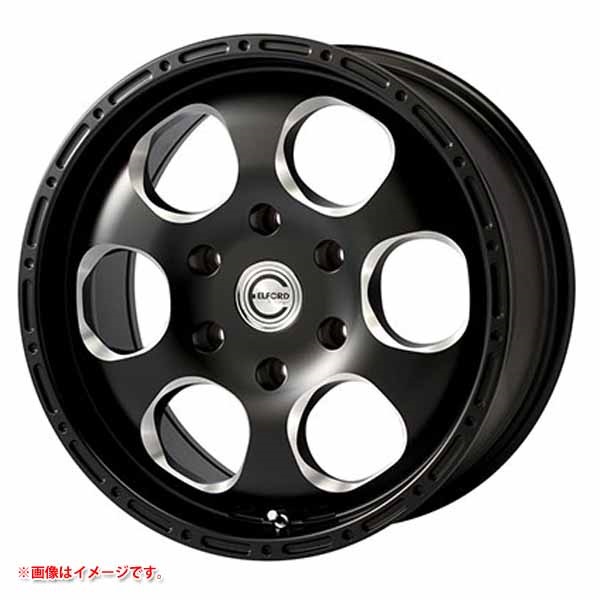 エルフォード ブラッドストック ワンピース 7.0-16 マットブラック MB