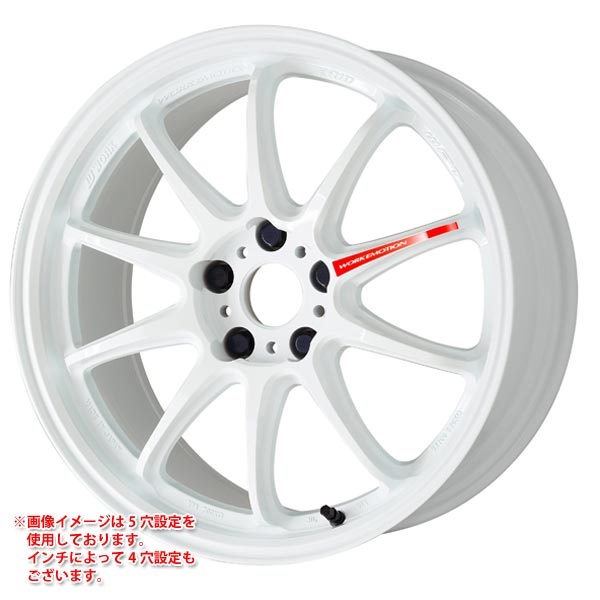 ワーク エモーション ZR10 8.5-18 アズールホワイト AZW |タイヤ1番