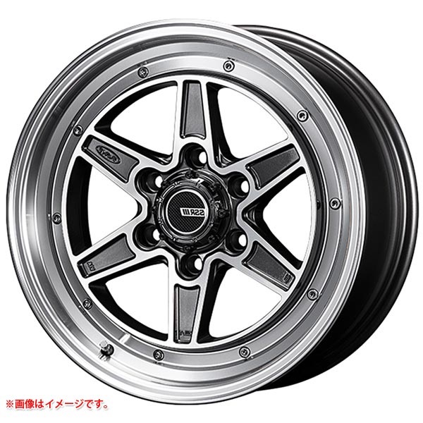 SSR ディバイド MK-6 6.5-16 ダークガンメタポリッシュ