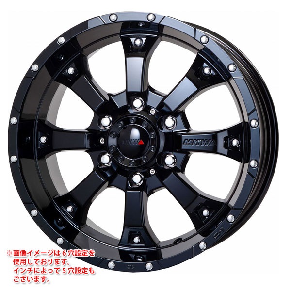 タイヤ・ホイール mk MKW MK-46 8.0-17 グロスブラック |タイヤ1番.com|タイヤ購入から取付