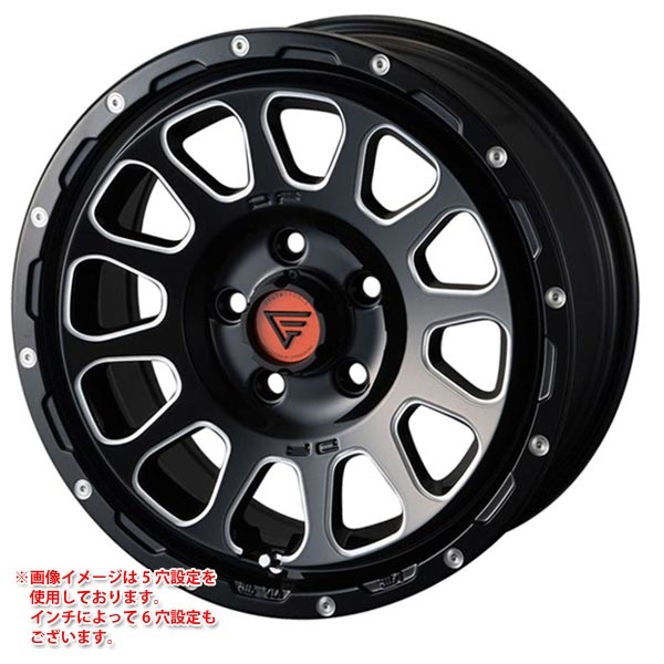 デルタフォース デルタフォース オーバル 7.0-16 ブラックマシニング