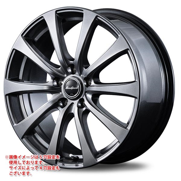 マルカサービス ユーロスピード G10 5.0-14 メタリックグレー |タイヤ1