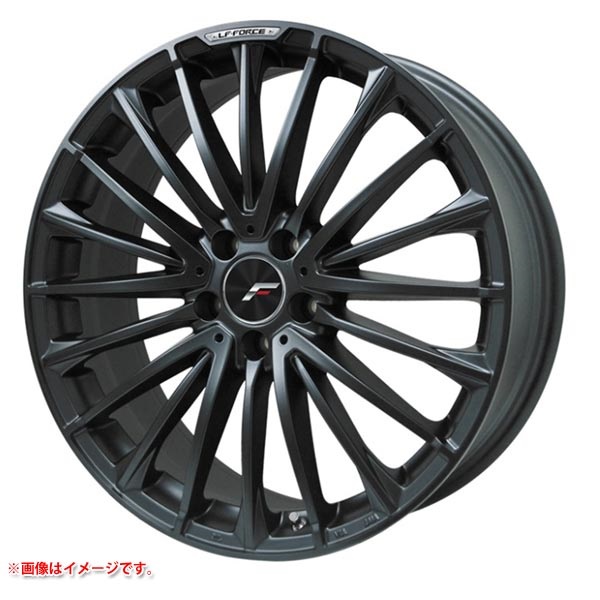レアマイスター エルエフ フォース 8.0-19 マットブラック |タイヤ1番