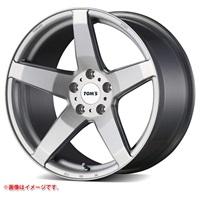トムス TWF01 8.5-18 ブラッシュド |タイヤ1番.com|タイヤ購入から取付