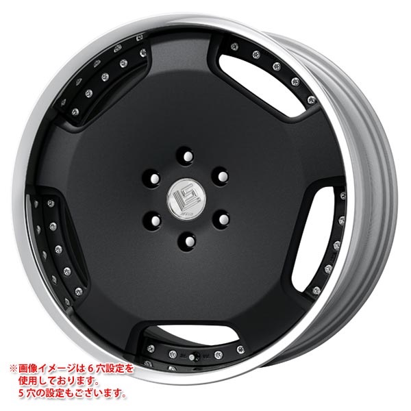 ワーク LS アダマス 12.5-22 ブラックアルマイト SKB |タイヤ1番.com