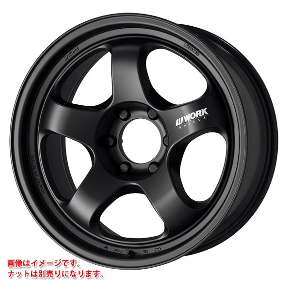 ワーク マイスター S1 ワンピース SUV 9.0-18 マットブラック MBL