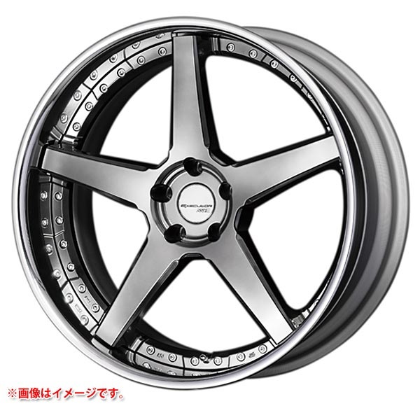 SSR エグゼキューター CV06 8.5-19 チタンシルバー |タイヤ1番.com