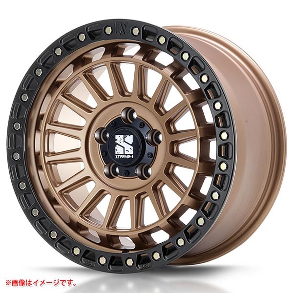 MLJ エクストリームJ XJ08 7.5-17 マットブロンズブラックリム MBR