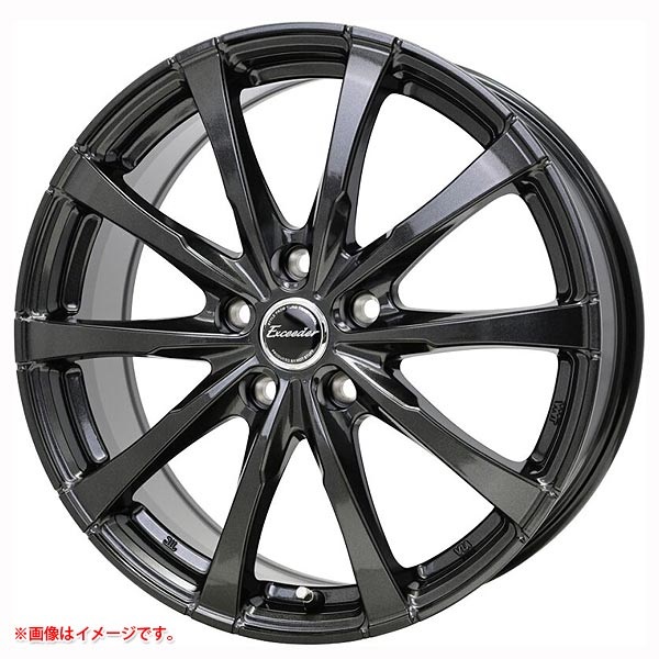 ホットスタッフ エクシーダー E08 6.0-17 グロスガンメタ GGM |タイヤ1