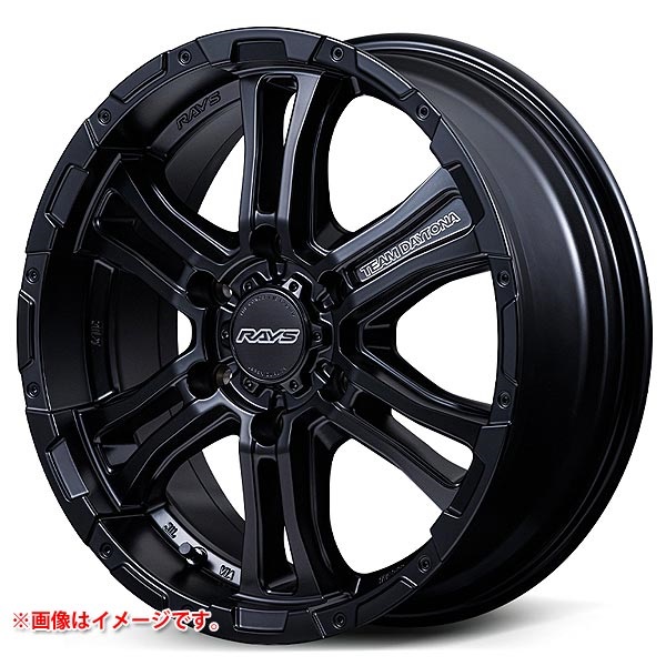 レイズ デイトナ FDX-AG 6.5-16 セミグロスブラック BOJ