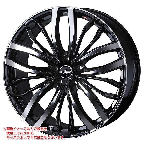 ウェッズ レオニス SC 7.0-18 パールブラックミラーカット PBMC