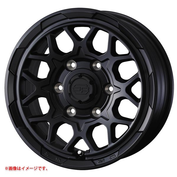 ウェッズ スタットベルク2 6.5-16 セミマットブラック MBK |タイヤ1番