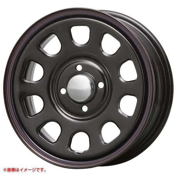 MLJ DAYTONA SS 14インチ ブラック (レッド/ブルーライン) MLJ デイトナ SS 5.0-14 ブラック(レッドブルーライン) |タイヤ1番.com