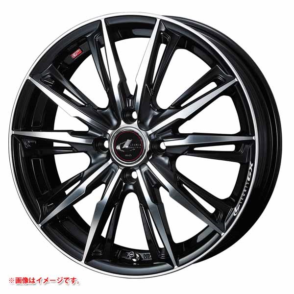 ウェッズ レオニス GX 5.0-16 パールブラックミラーカット PBMC
