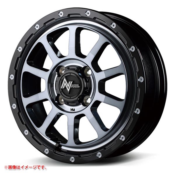 MID ナイトロパワー M10 パーシング 4.5-14 ブラックマシニング