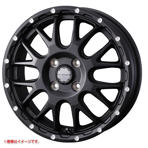 ウェッズ マッドヴァンス08 5.0-14 フリントブラック BLK |タイヤ1番