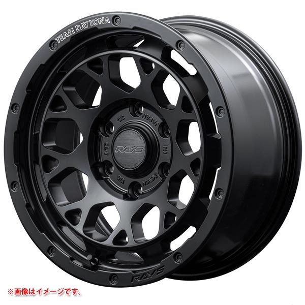 レイズ デイトナ M9+ 6.5-16 セミグロスブラック BOJ