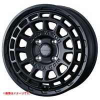 ウェッズ マッドヴァンスX タイプF 4.5-14 フルマットブラック MBK