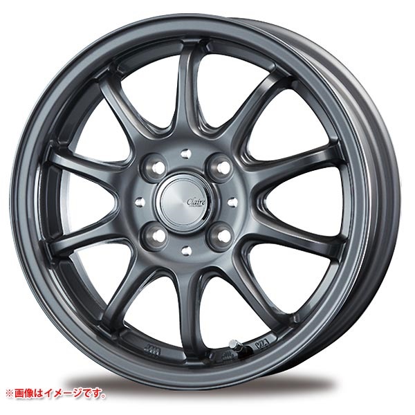 Minasenoさま専用！ インターミラノ クレール ZT10 5.5-14 ガンメタ GM |タイヤ1番.com