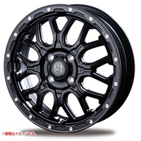 インターミラノ マッドバーン XR-800M 4.5-14 マットブラックリム