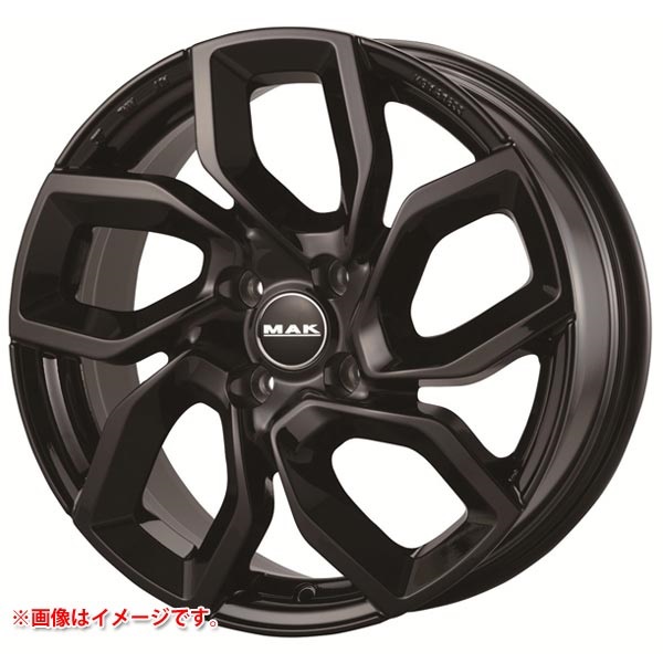 MAK MAK アポロ 7.0-18 グロスブラック |タイヤ1番.com|タイヤ購入から