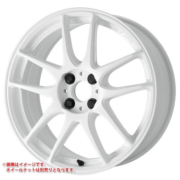 １７インチ　9jj+OFF 17 workエモーションCRホワイト ホイール Amazon.co.jp: 【ホイールのみ 4本セット】WORK EMOTION CR Kiwami